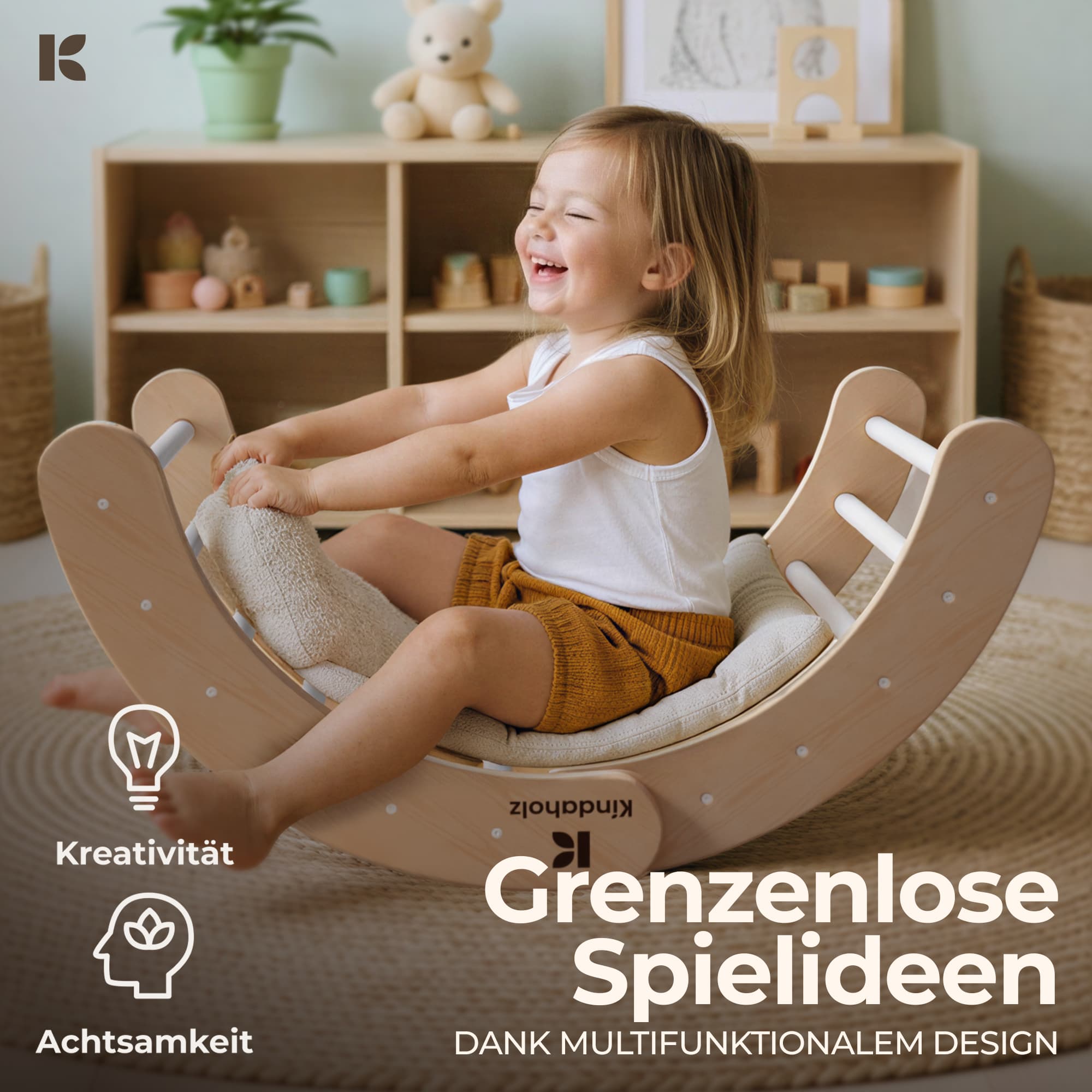 Regt Fantasie und freies Spiel an